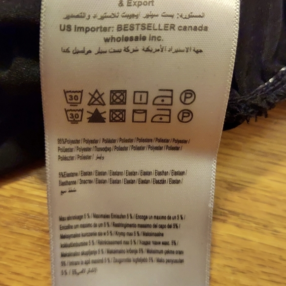 Selected Femme Vita 3/4 Sleeve Ruched Side Bodycon Dress - Picture 13 of 15